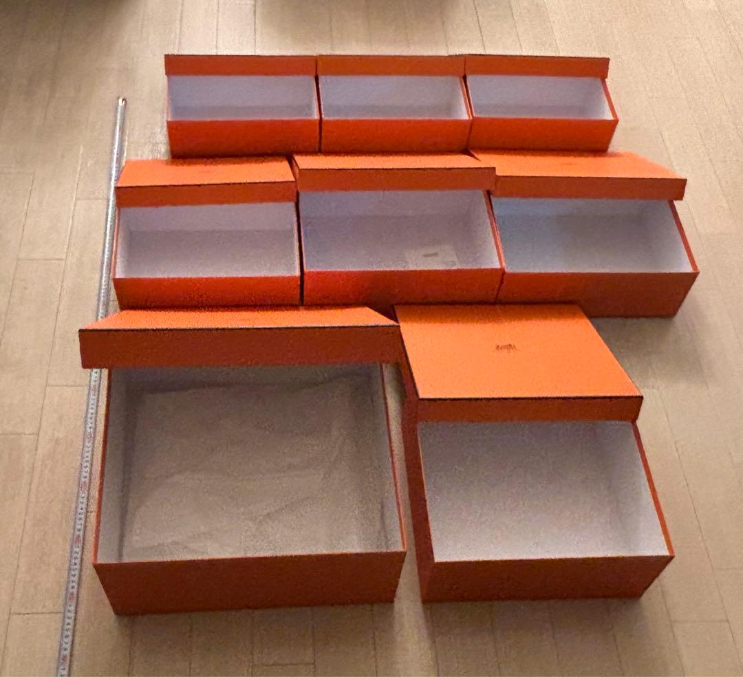 エルメス空箱 大きめ おまとめ8箱 正規品中古