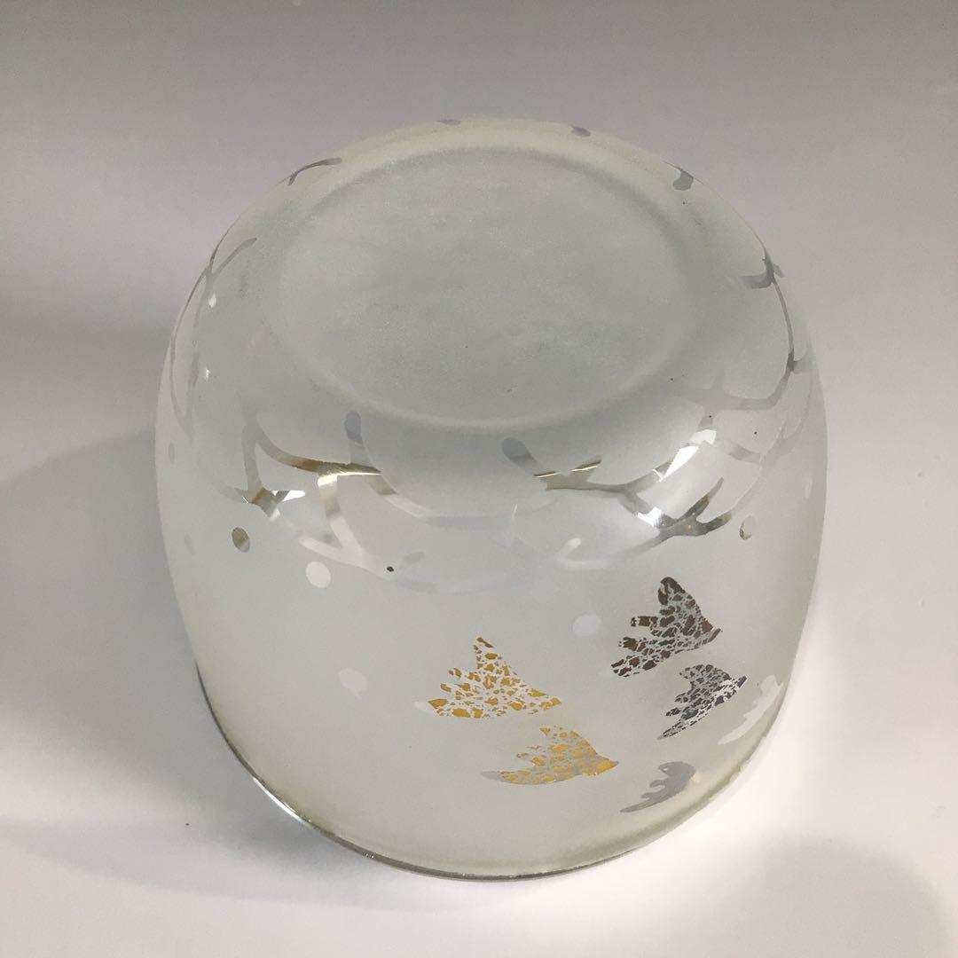 P660 棗 『高橋直樹造』『吹きガラス』『波千鳥文』『義山棗』 共