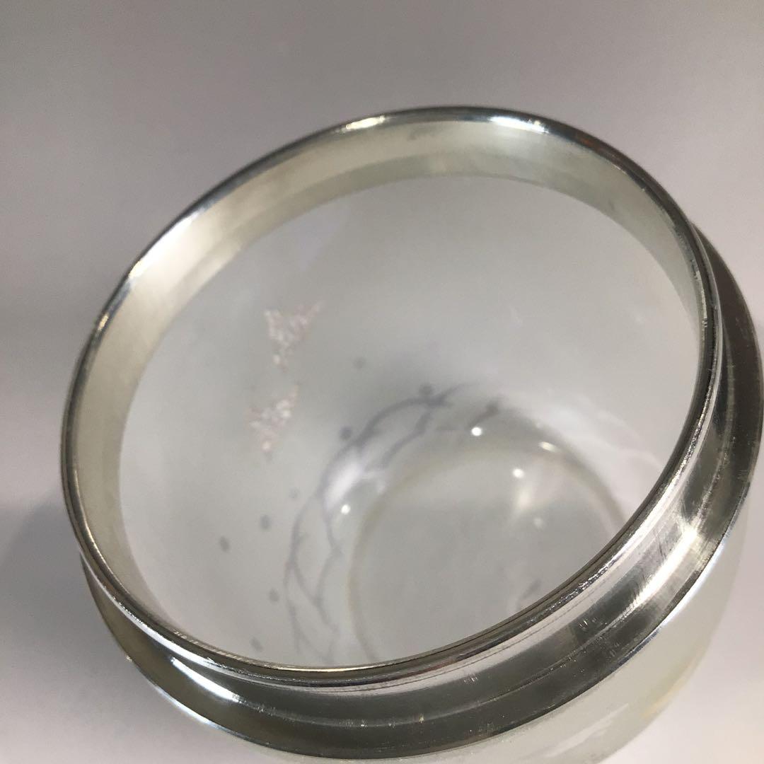 P660 棗 『高橋直樹造』『吹きガラス』『波千鳥文』『義山棗』 共