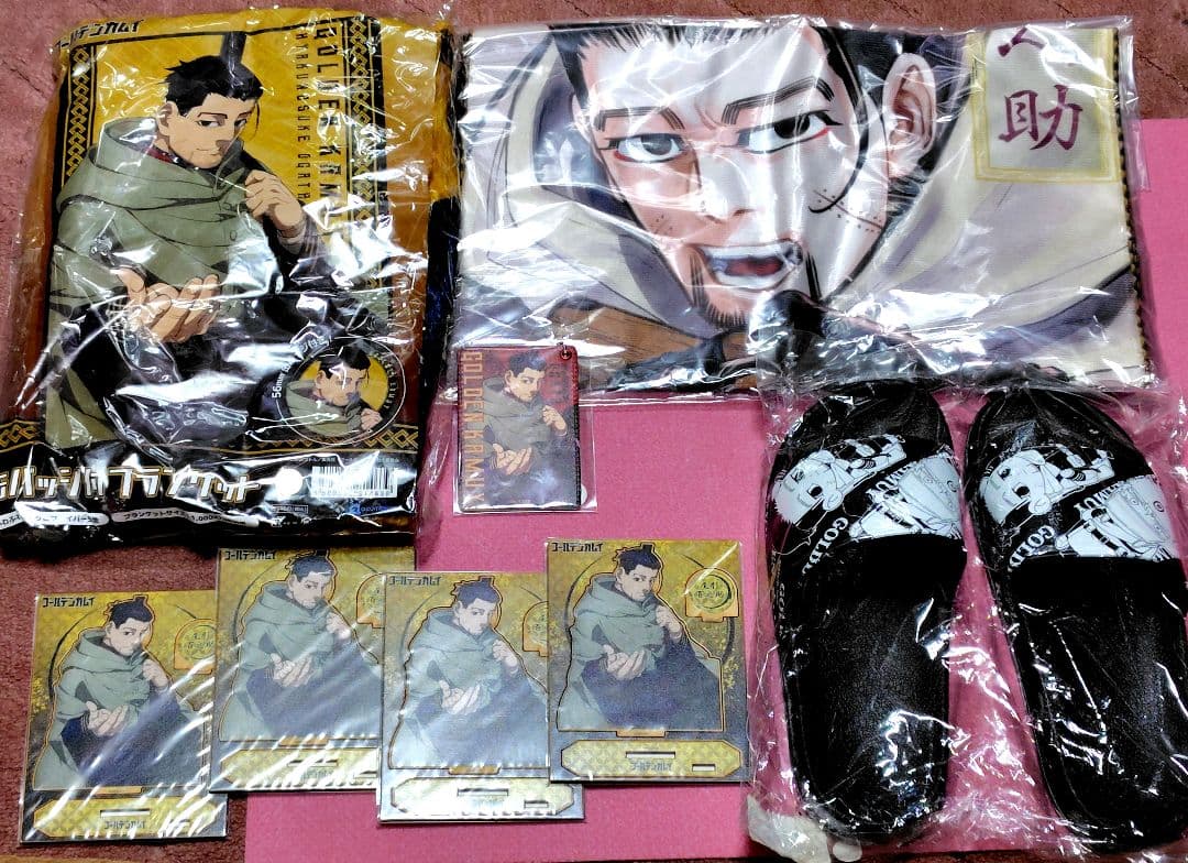 8点セット】ゴールデンカムイブランケット 木製 尾形百之助大判タオル