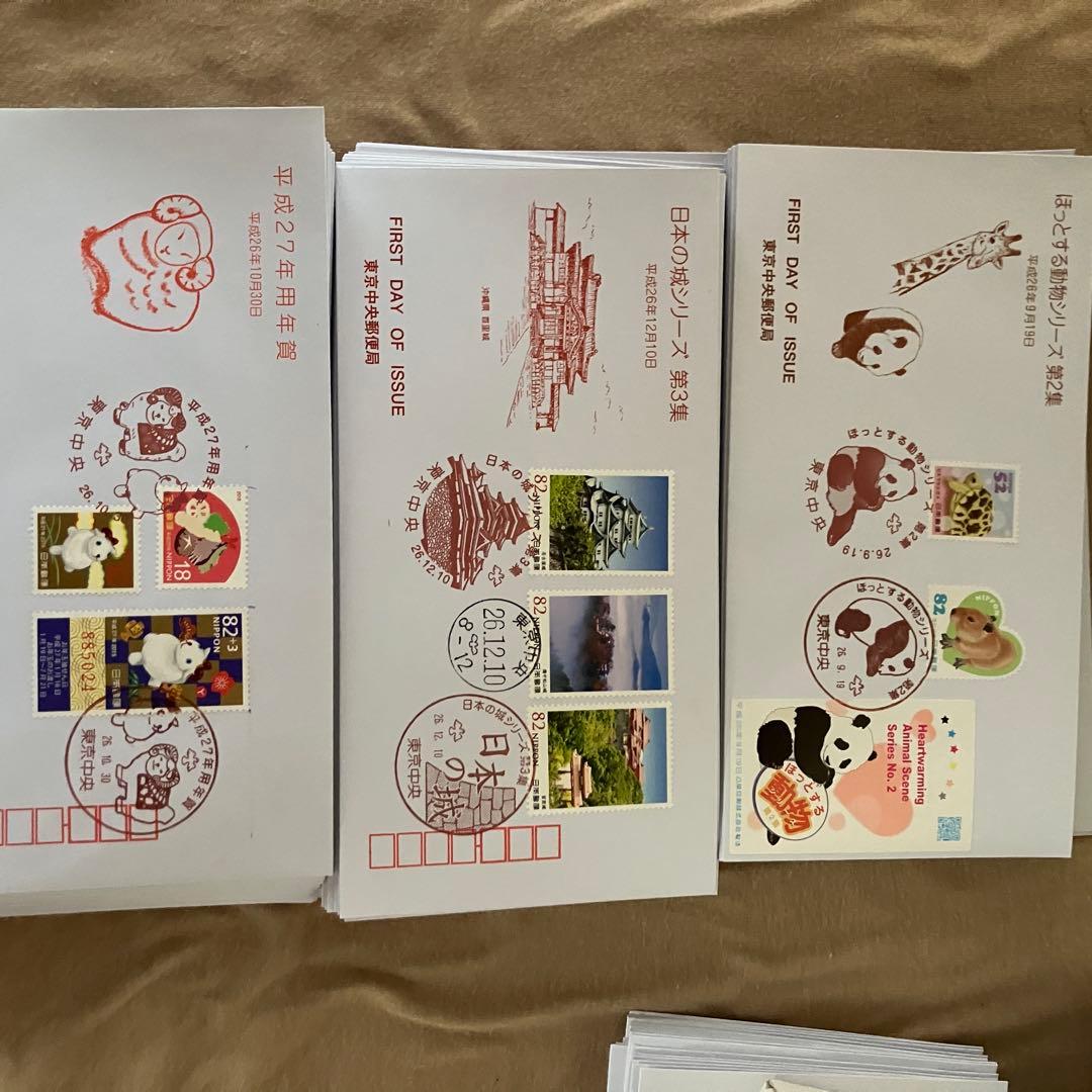 初日カバー 平成25年1月〜平成27年2月 320枚 満月