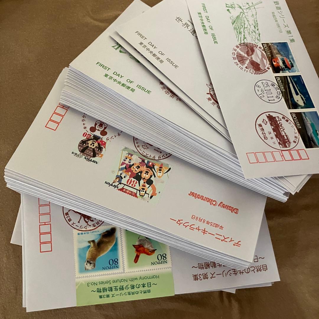 初日カバー 平成25年1月〜平成27年2月 320枚 満月