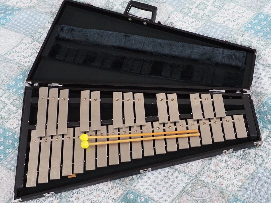 YAMAHA グロッケンシュピール 鉄筋 打楽器 パーカッション マレット付き