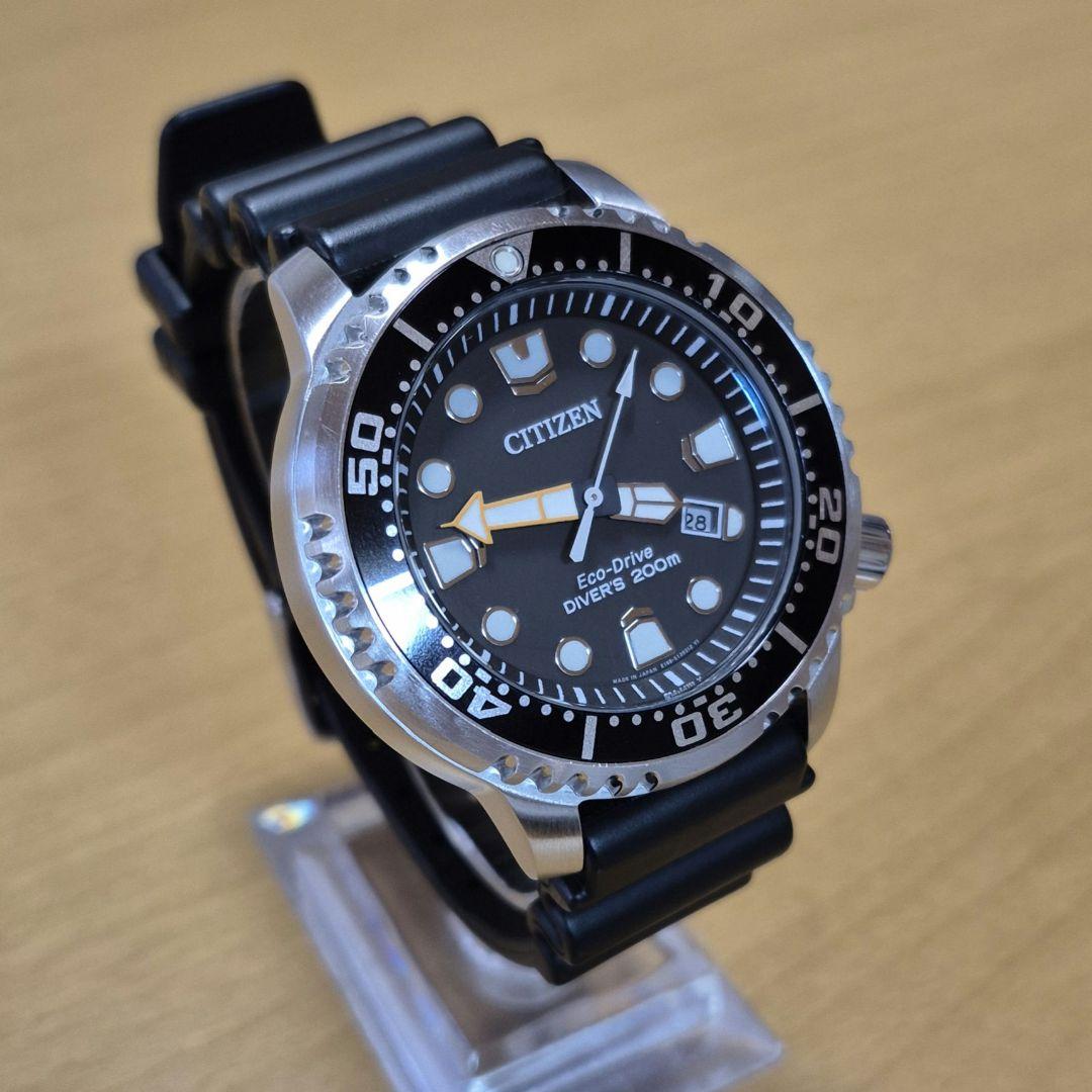 美品【CITIZEN／PROMASTER】ソーラー メンズ腕時計BN0156