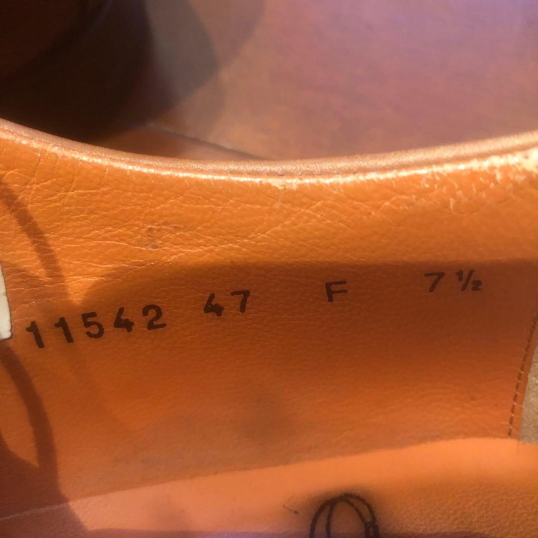 サントーニ　Santoni /ドレスシューズ 71/2【ライトブラウン】