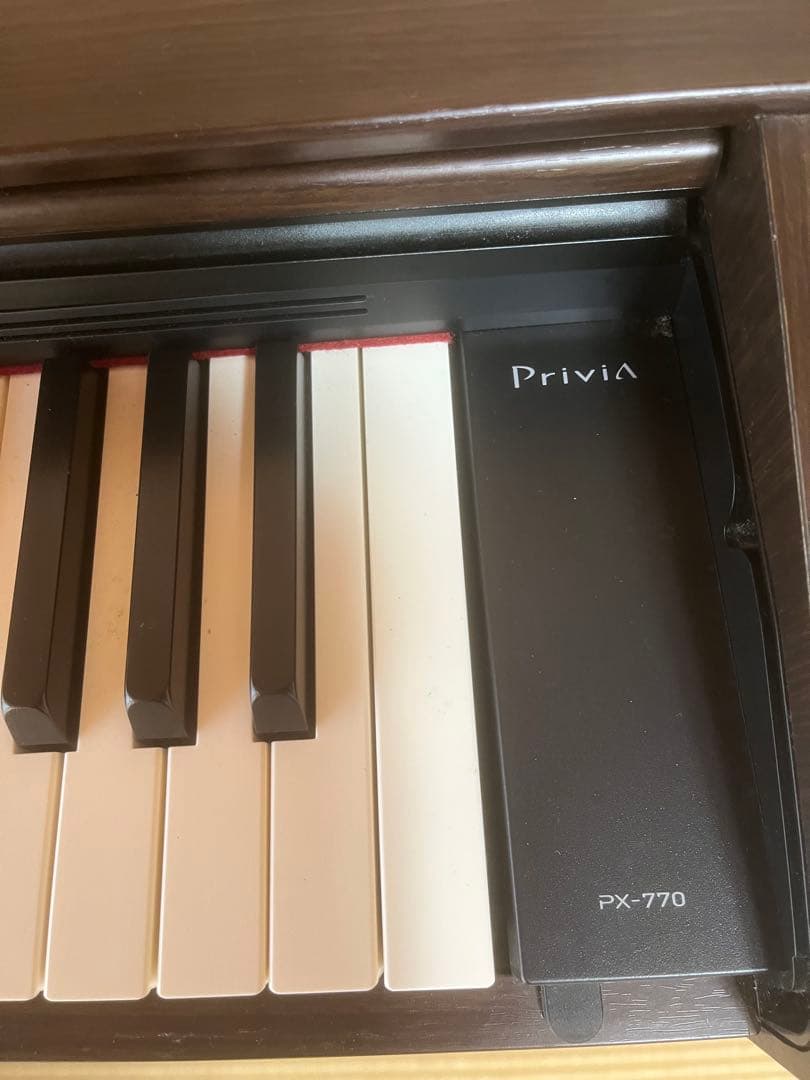 じゅんさま専用 カシオ電子ピアノ PX-770(イス付き) 引き取り希望