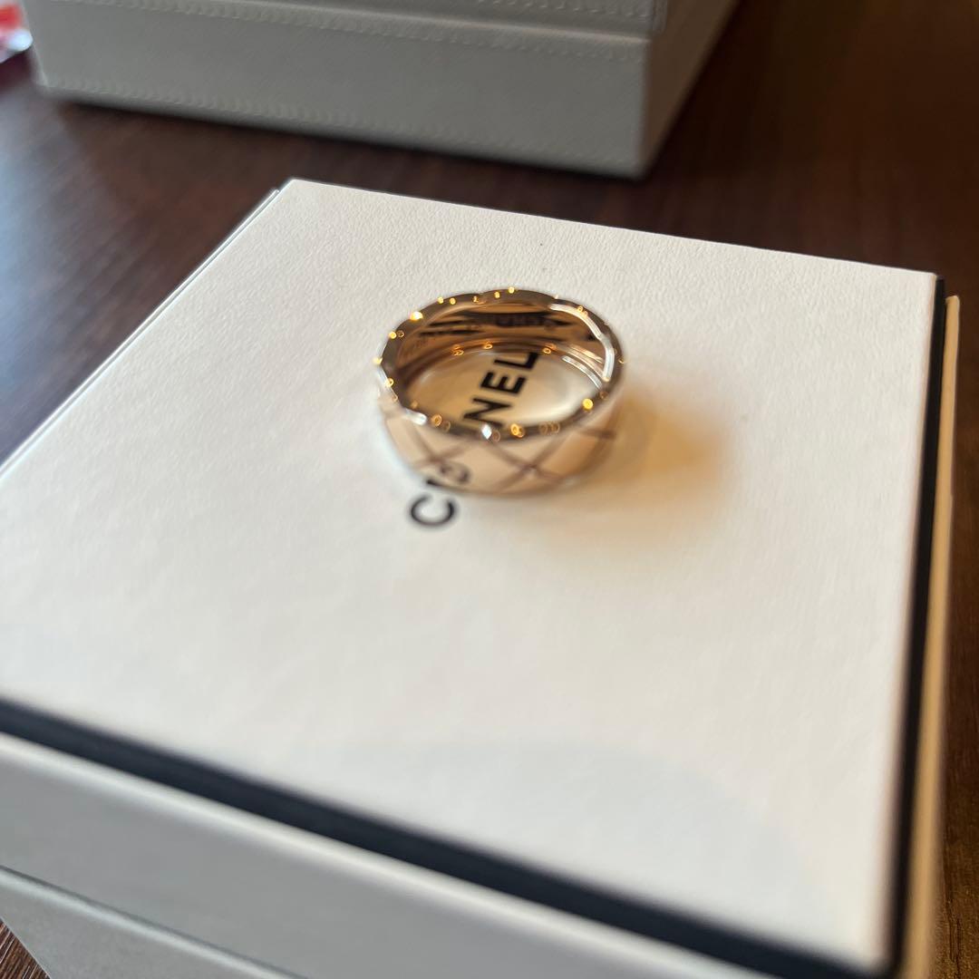 ココクラッシュ　ピンクゴールド　リング55