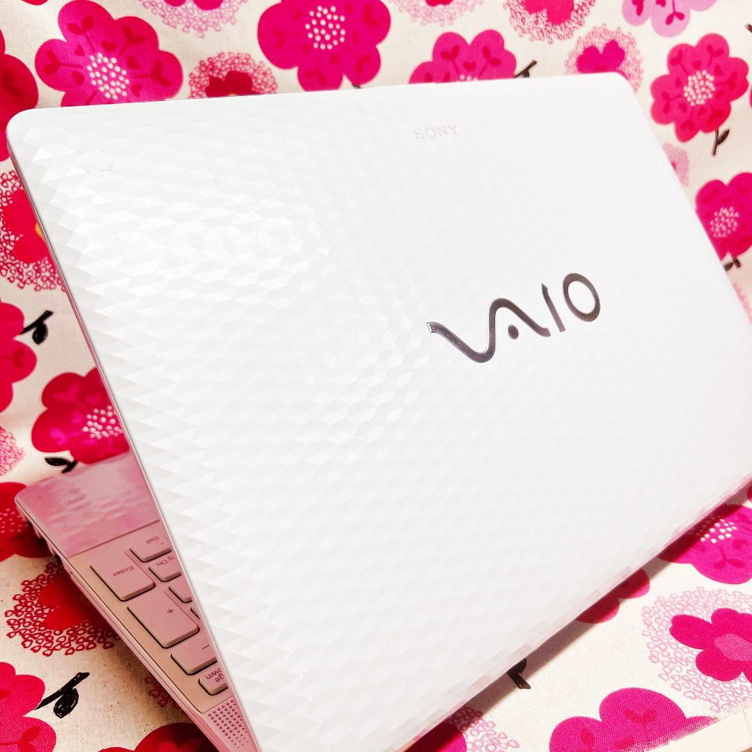 92【人気のキラキラVAIO❣️】新品メモリ8GB✨爆速SSD✨ノートパソコン✨