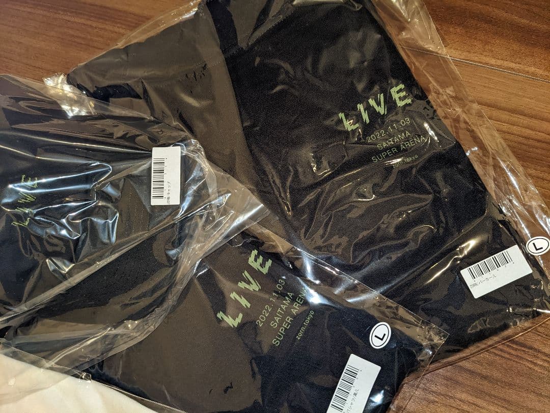 ZORN 　Ｌサイズ　たまアリ　VIP特典　 4点セット