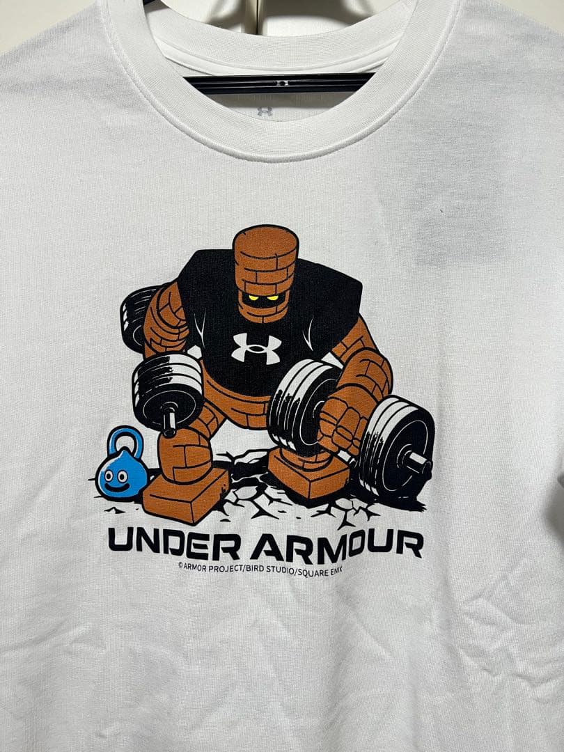 ドラクエ アンダーアーマー ダンベルゴーレム Tシャツ