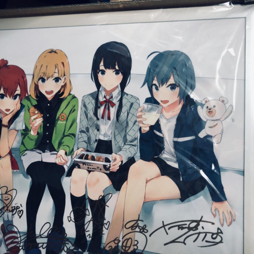 SHIROBAKO」声優直筆サイン入り ぽんかん⑧リソグラフ 複製原画