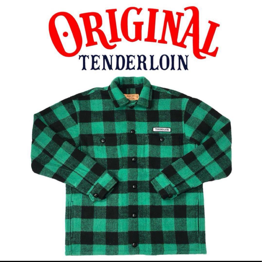 TENDERLOIN バッファロージャケット 緑 希少Sサイズ キムタク着