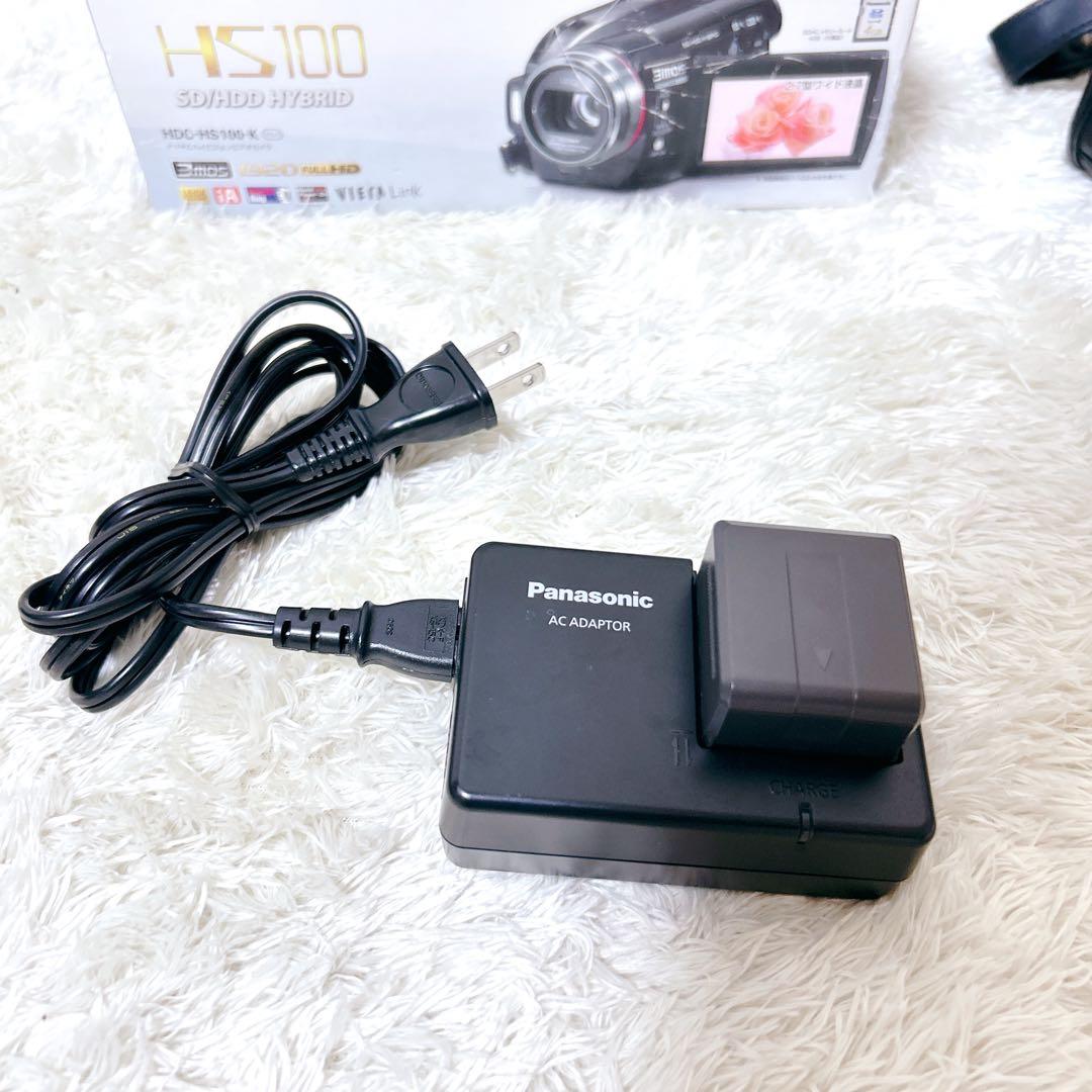 【美品】Panasonic デジタルハイビジョンビデオカメラ HDC-HS100