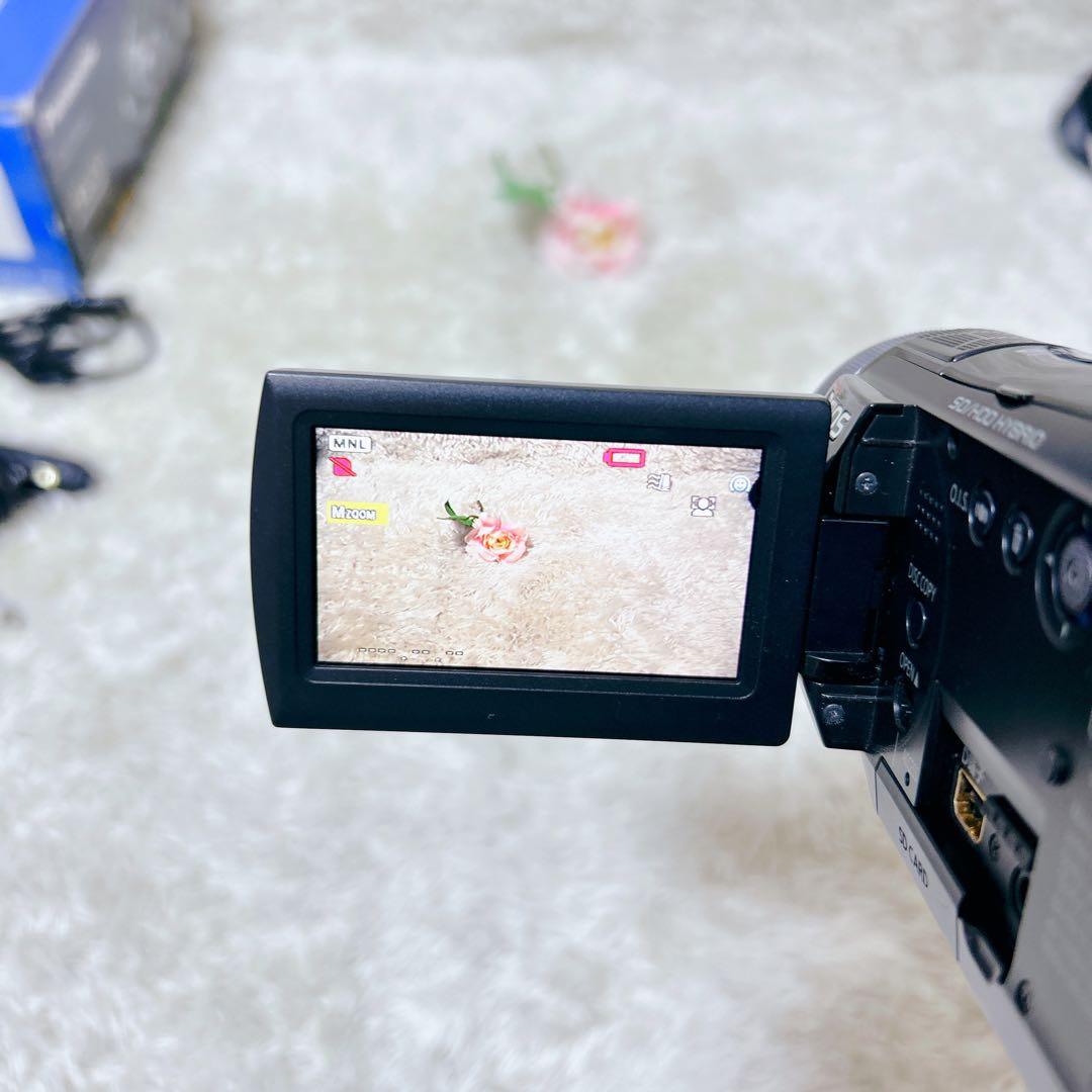 【美品】Panasonic デジタルハイビジョンビデオカメラ HDC-HS100