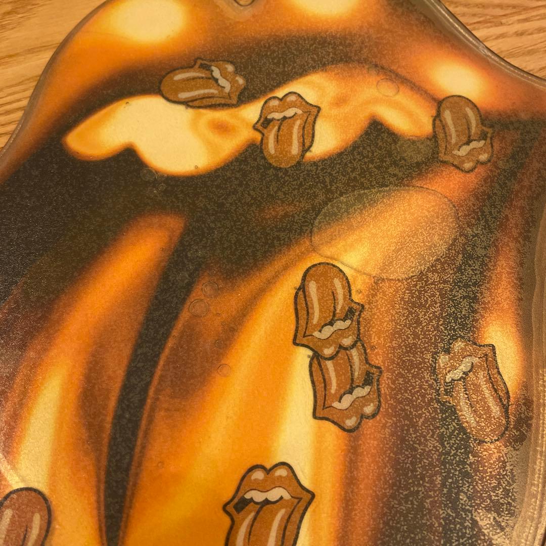 ローリング•ストーンズ マウスパッド ゴールド