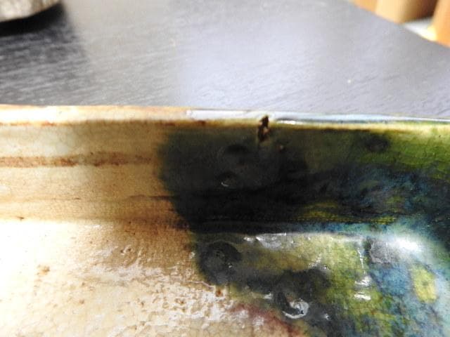 織部向付　5客　明治頃　MA318