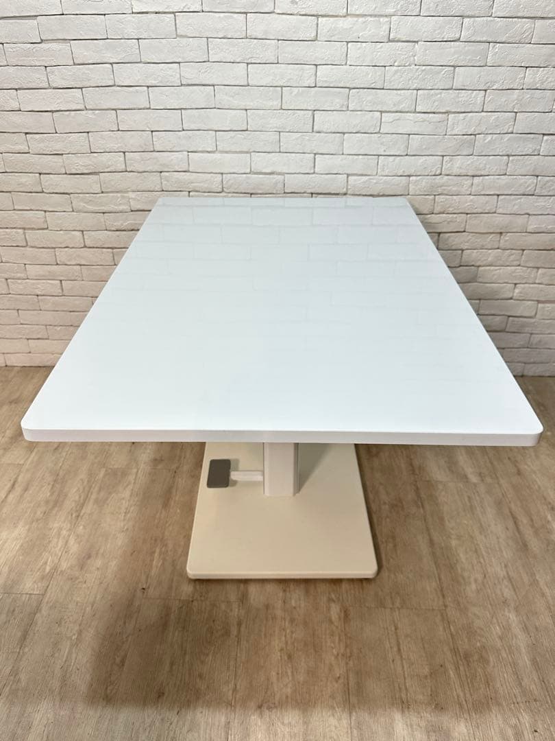 ①【東京都内23区配送無料】昇降テーブル　ダイニング　センター　リビング　食卓