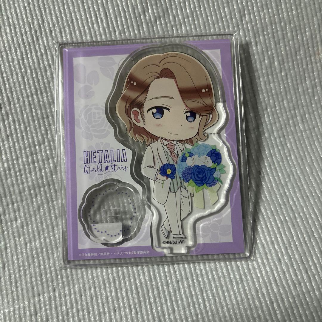 ヘタリア イギリス フランス アクリルスタンド chibiぬいぐるみ アクスタ