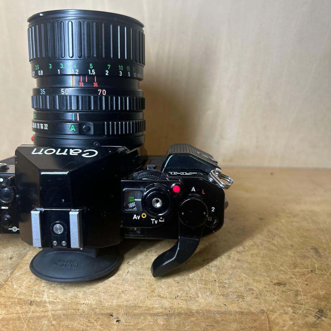Canon A-1+ FD 35-70 f3.4-4.5 鳴きなし 完動美品
