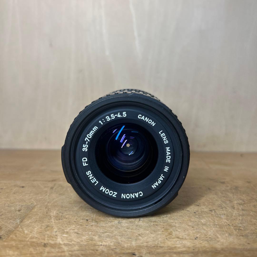 Canon A-1+ FD 35-70 f3.4-4.5 鳴きなし 完動美品