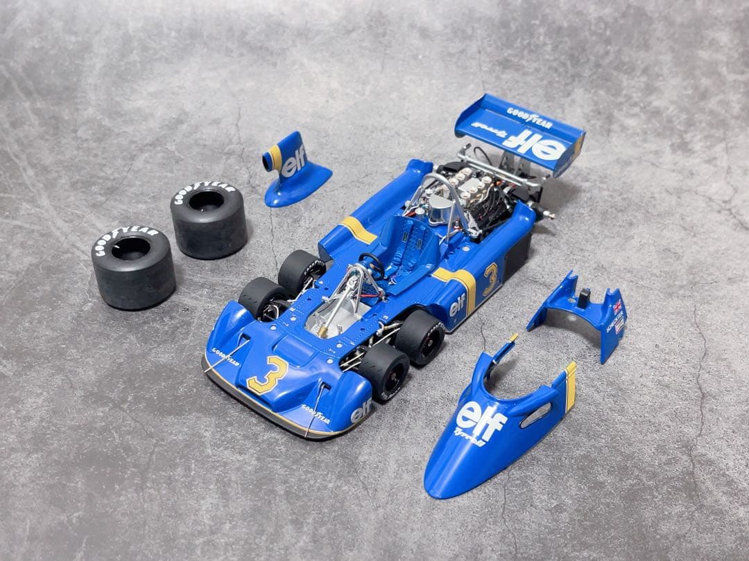 TSM 1/18 タイレル P34 Tyrrell silverstone#3 限定絶版品 TSM 京商 1/18 タイレル P34 1976 Tyrrell silverstone #3