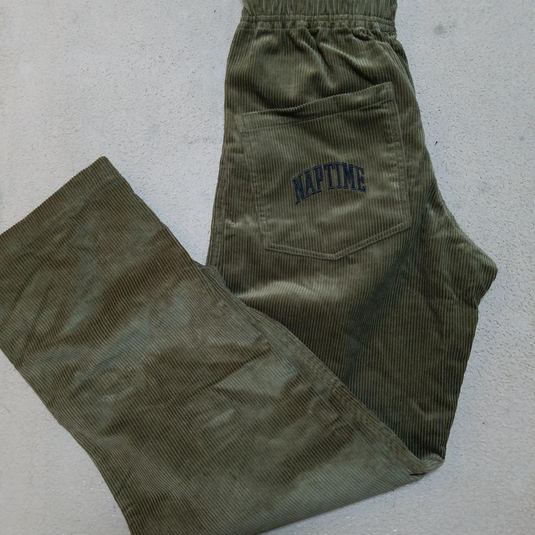 ナップタイム naptime. 西島隆弘 Nissy コーデュロ パンツ カーキ