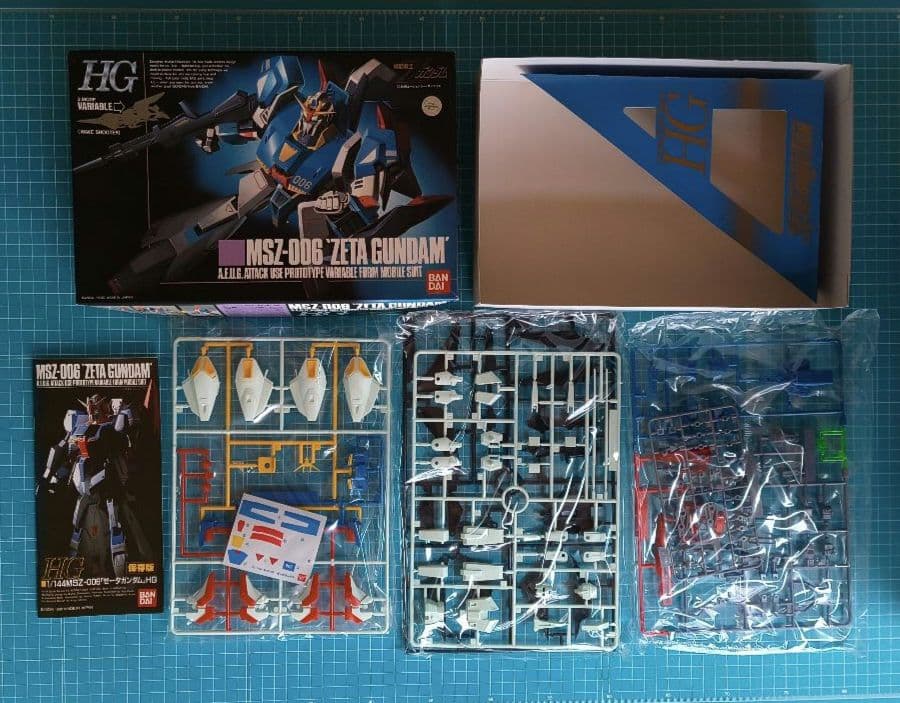 003 未組立 ＨＧ 絶版 ガンダム Mk-Ⅱ Zガンダム ZZガンダム