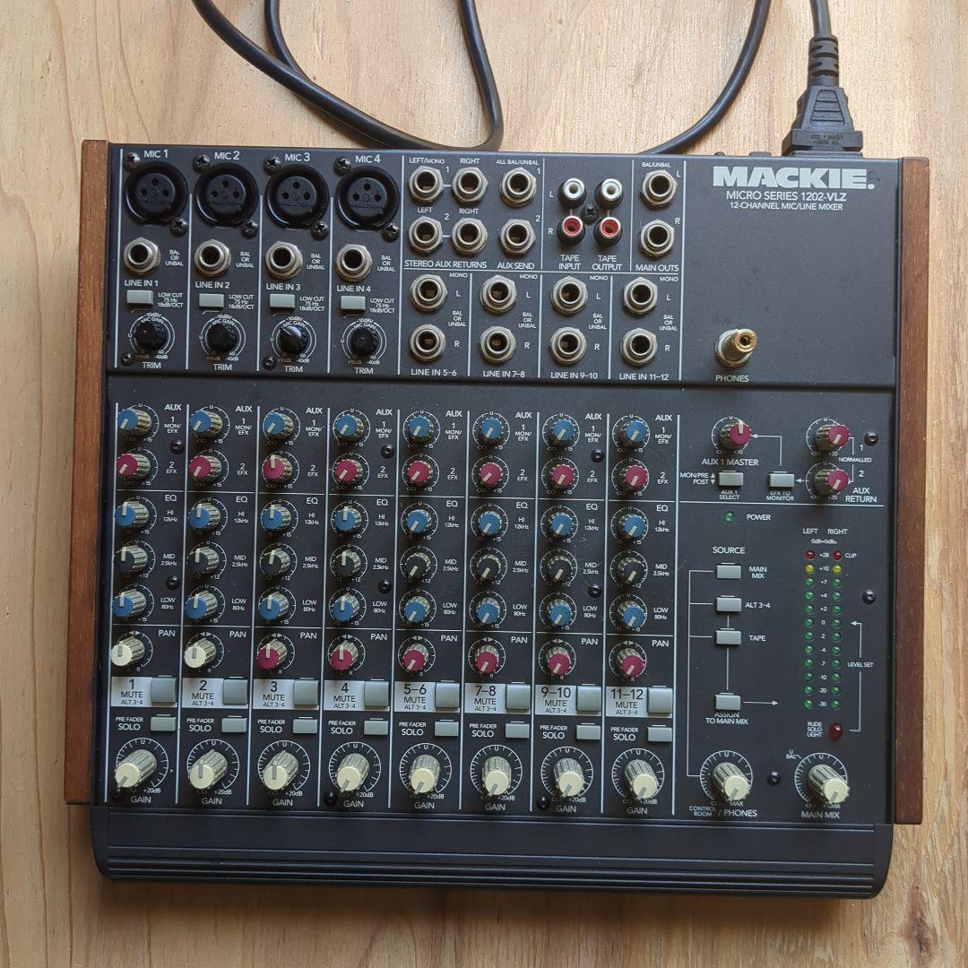 MACKIE 1202vlz初代+キャリングバッグ