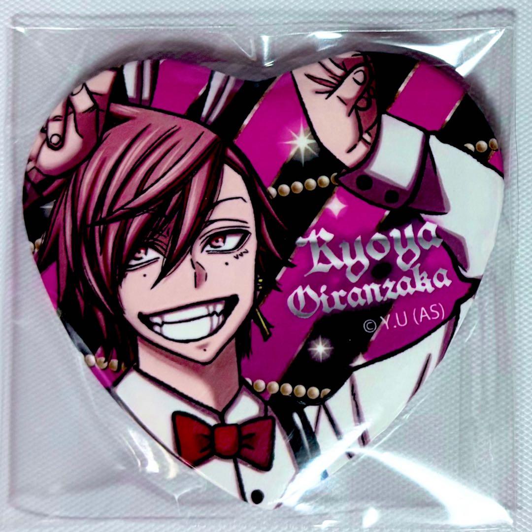 桃源暗鬼 原作 バニー ハート型缶バッジ 花魁坂京夜 - メルカリ