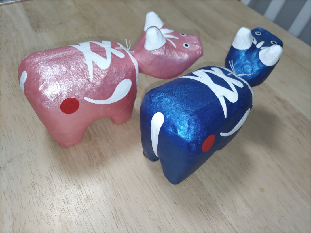 野沢民芸 赤ベコ 東京オリンピック限定2体セット【縁起物】 - メルカリ