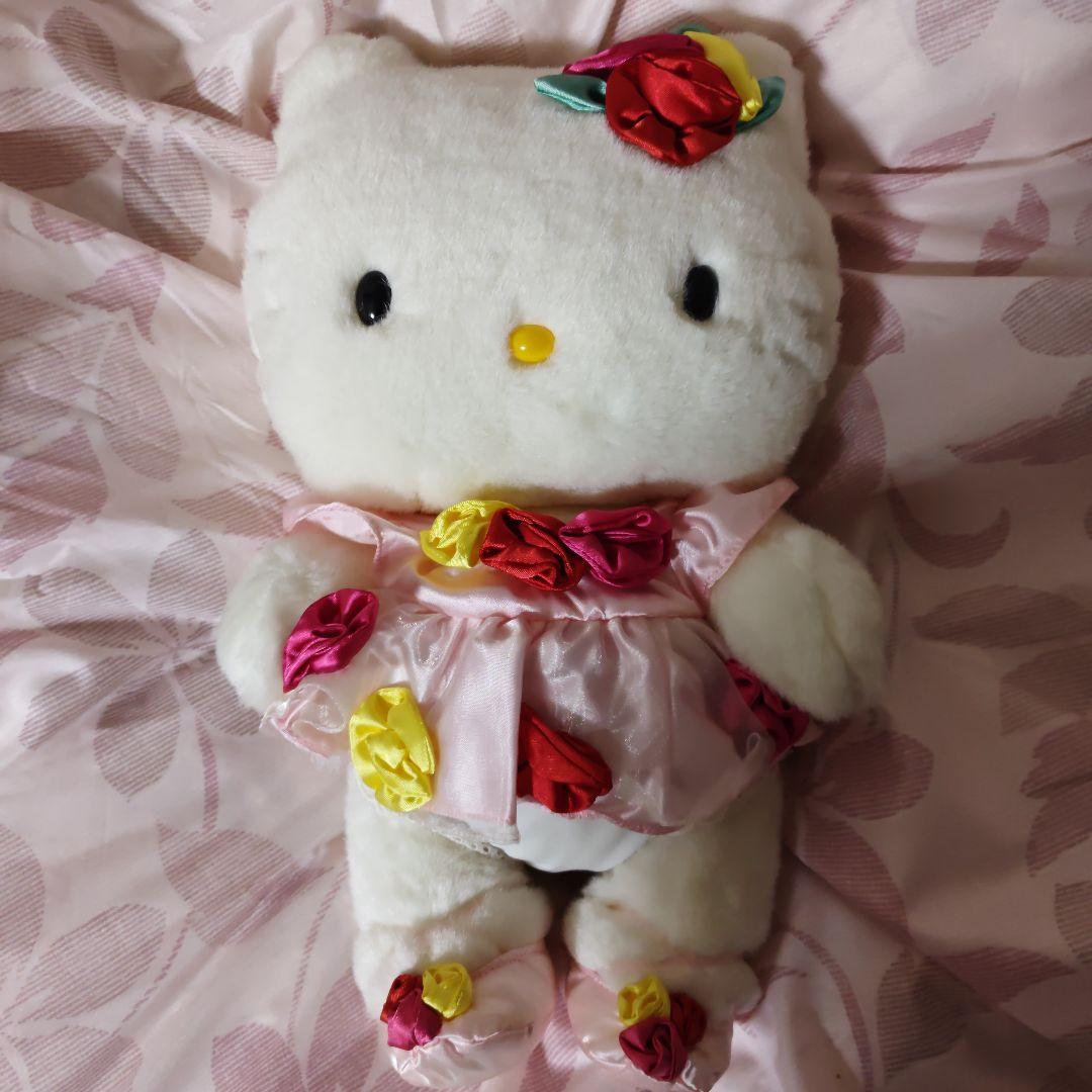絶版品！激レア　ハローキティ　応募者限定受注生産品　ローズキティ　ぬいぐるみ