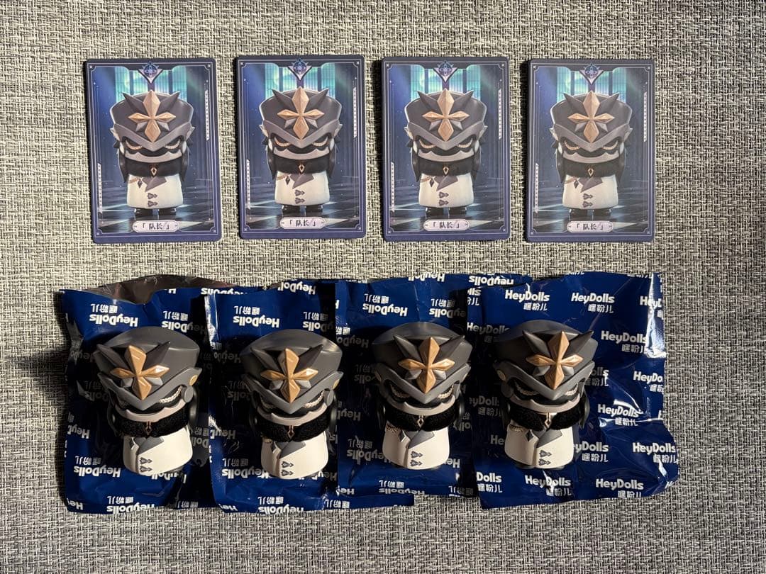 原神 厳霜と狂焔 霜痕と権焔 執行官 ミニフィギュア 隊長 カピターノ