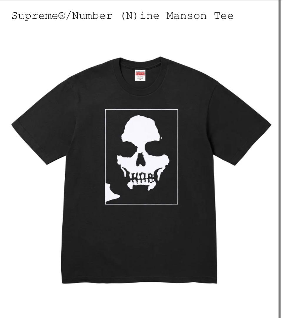 Supreme ナンバーナイン Manson Tee Tシャツ M｜Supreme