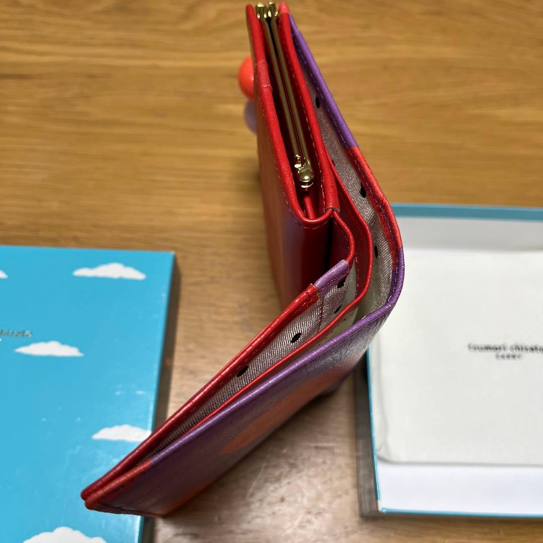 tsumori chisato CARRY ドット柄がま口財布