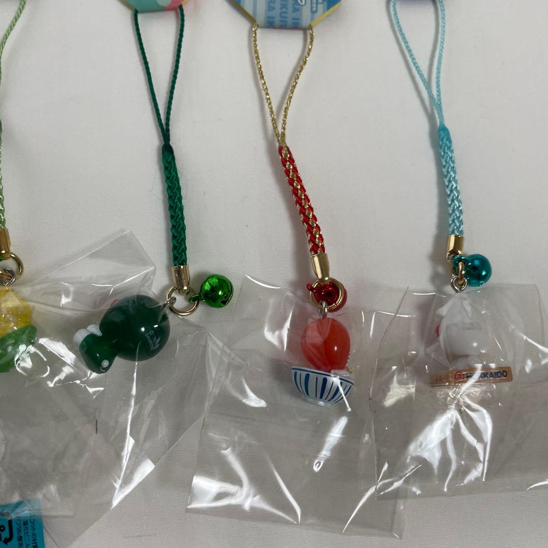新品◆ハローキティ ご当地キティ 根付けストラップ 北海道 9個セット◆匿名配送