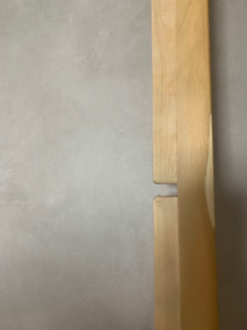 無印 シングルベッドフレーム 木製 オーク材引き出し付き　すのこ　収納