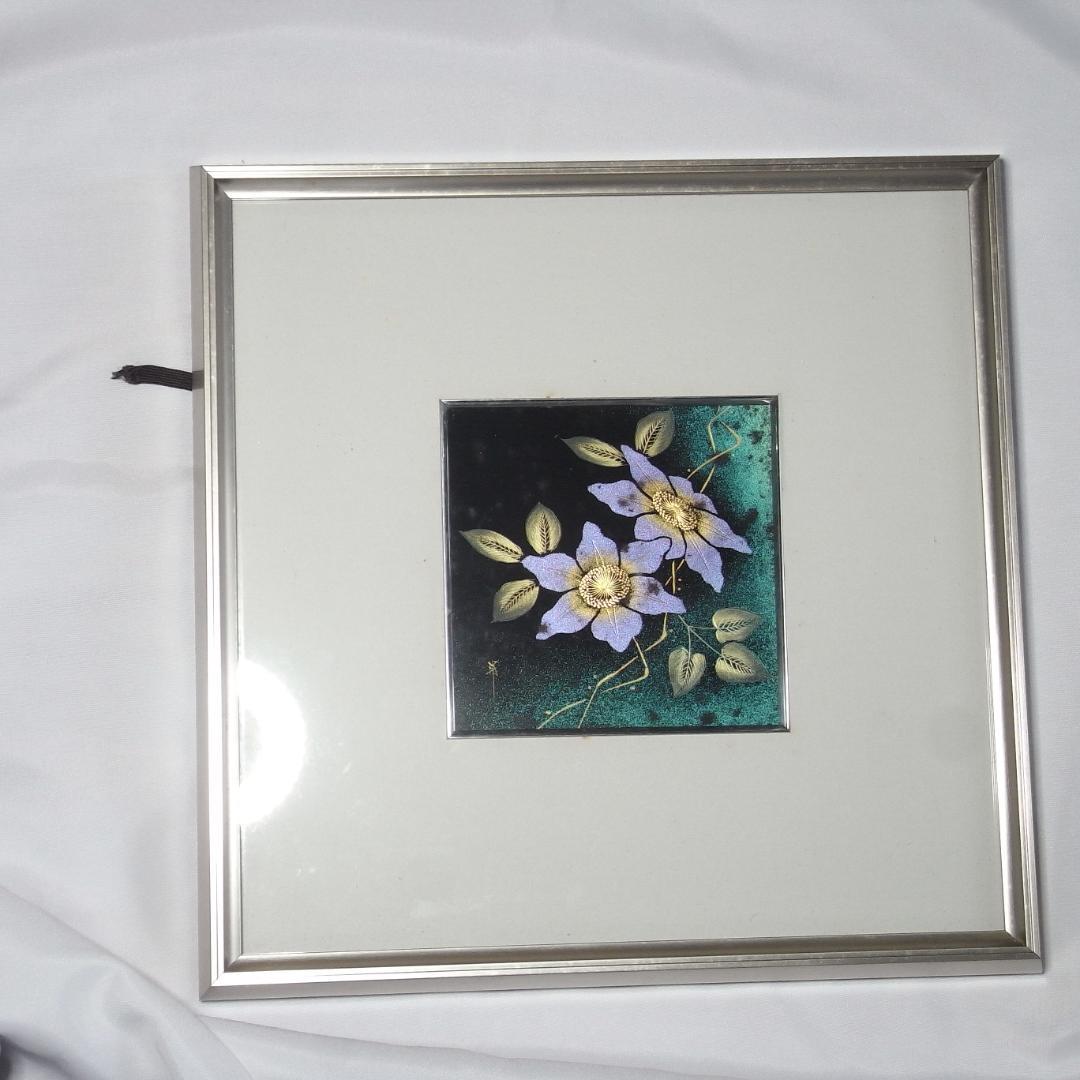 漆芸画(古坂邦夫) 額装 輪島塗(稲中)