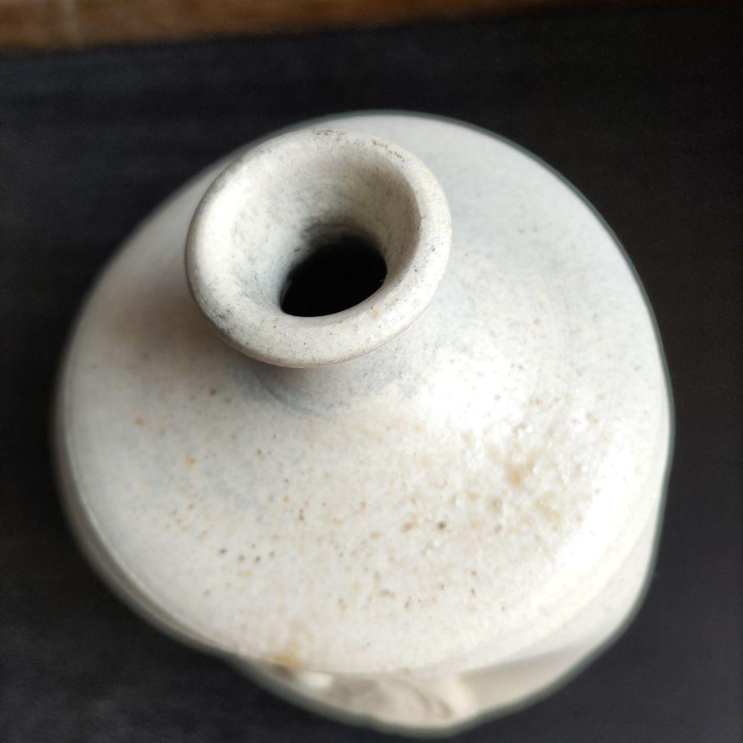 白備前 人形徳利 D303 美術品・アンティーク・コレクション