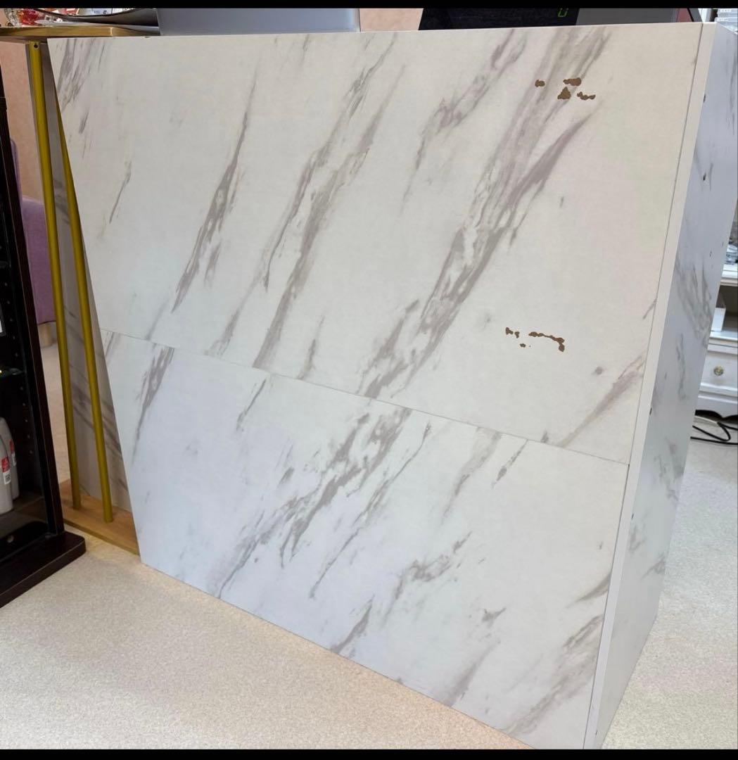 2月中削除❗️✴️大理石風カウンターレジ モルタル調