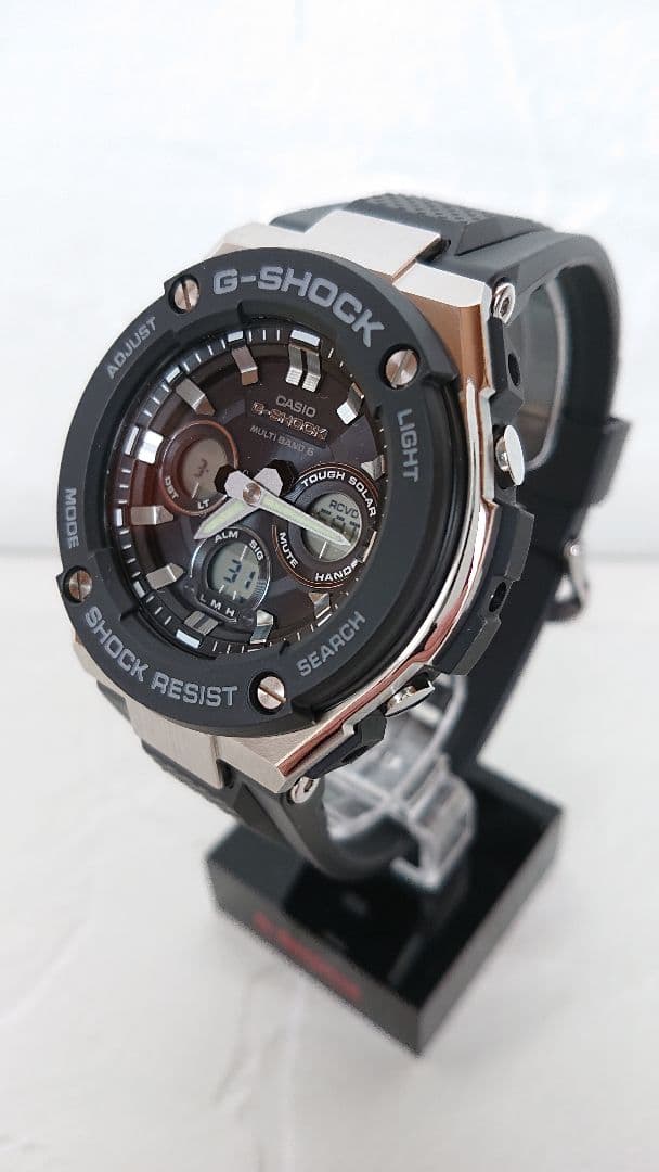 G-SHOCK G-STEEL GST-W300-1AJF 美中古品。