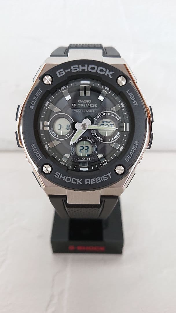G-SHOCK G-STEEL GST-W300-1AJF 美中古品。