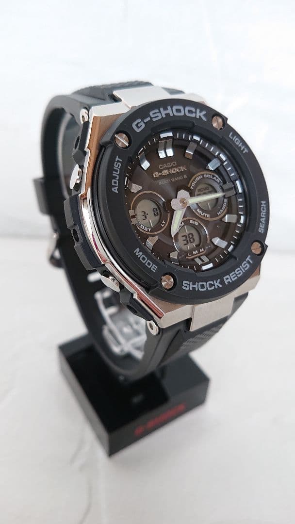 G-SHOCK G-STEEL GST-W300-1AJF 美中古品。