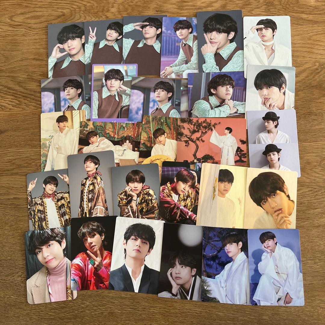 BTS V ミニフォト まとめ売り 28枚 - メルカリ