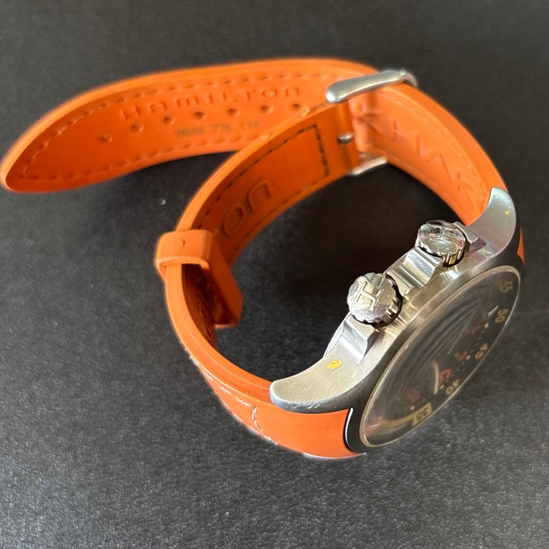 ハミルトン 自動巻き アナログ腕時計　カーキエアレース