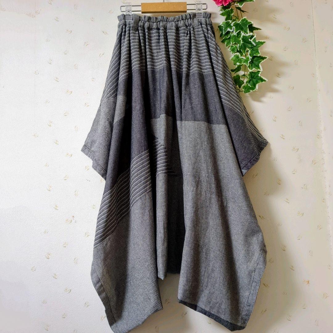 MOYURU モユル　萌　センソユニコ　サルエルパンツ　変形 　グレー　Ｆ