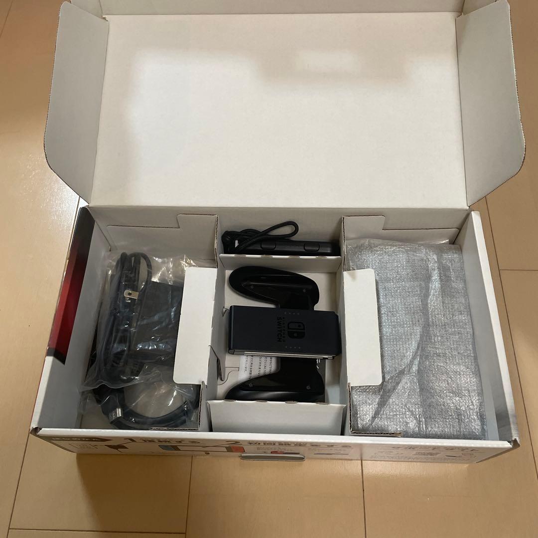 Nintendo Switch 本体 ネオンブルー・レッド＋LANアダプター