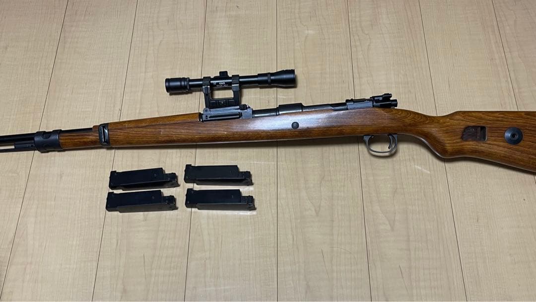タナカ kar98k air ・スコープ、マガジンセット