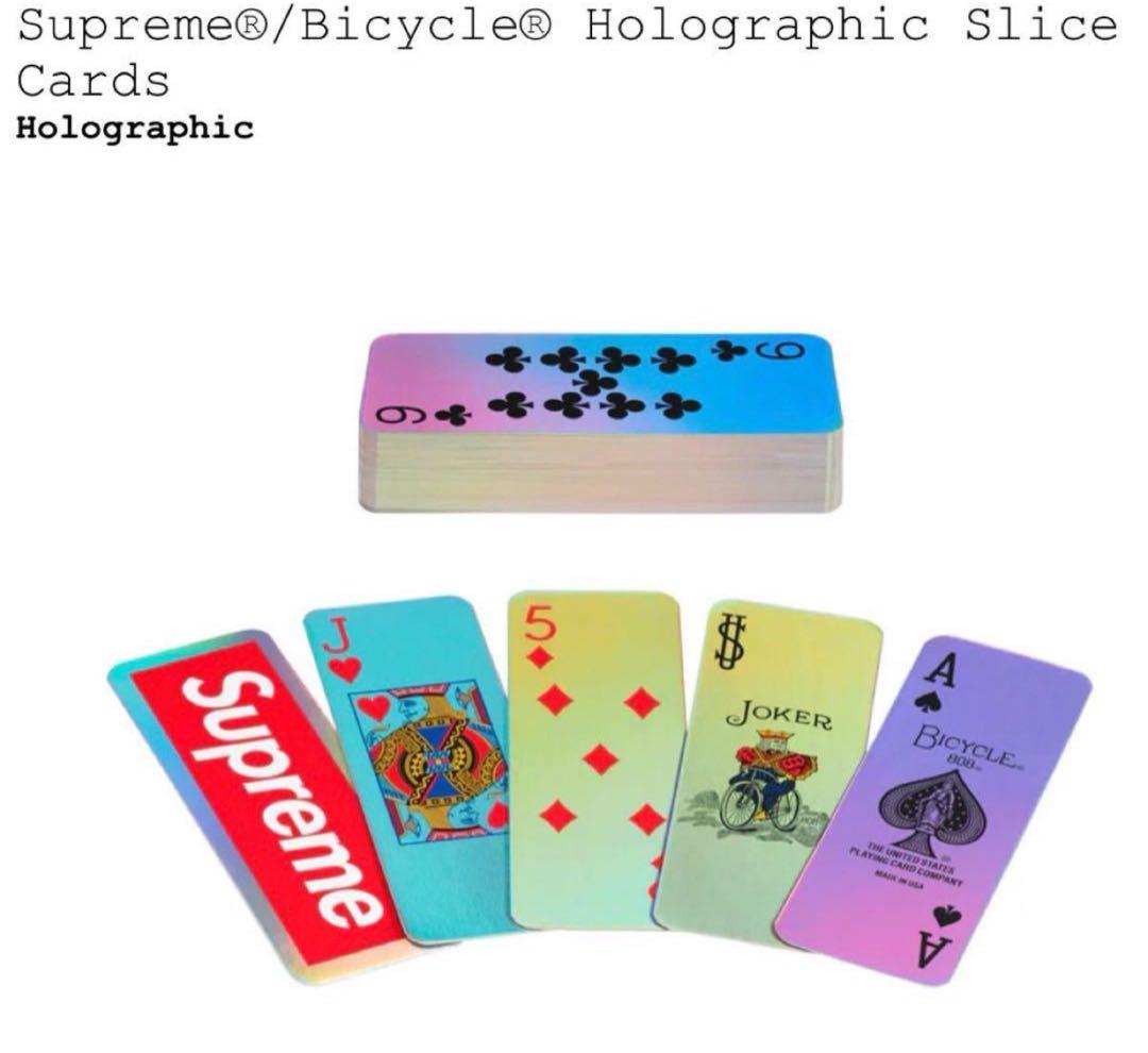Supreme bicycle ホログラム トランプ 未開封 - メルカリ