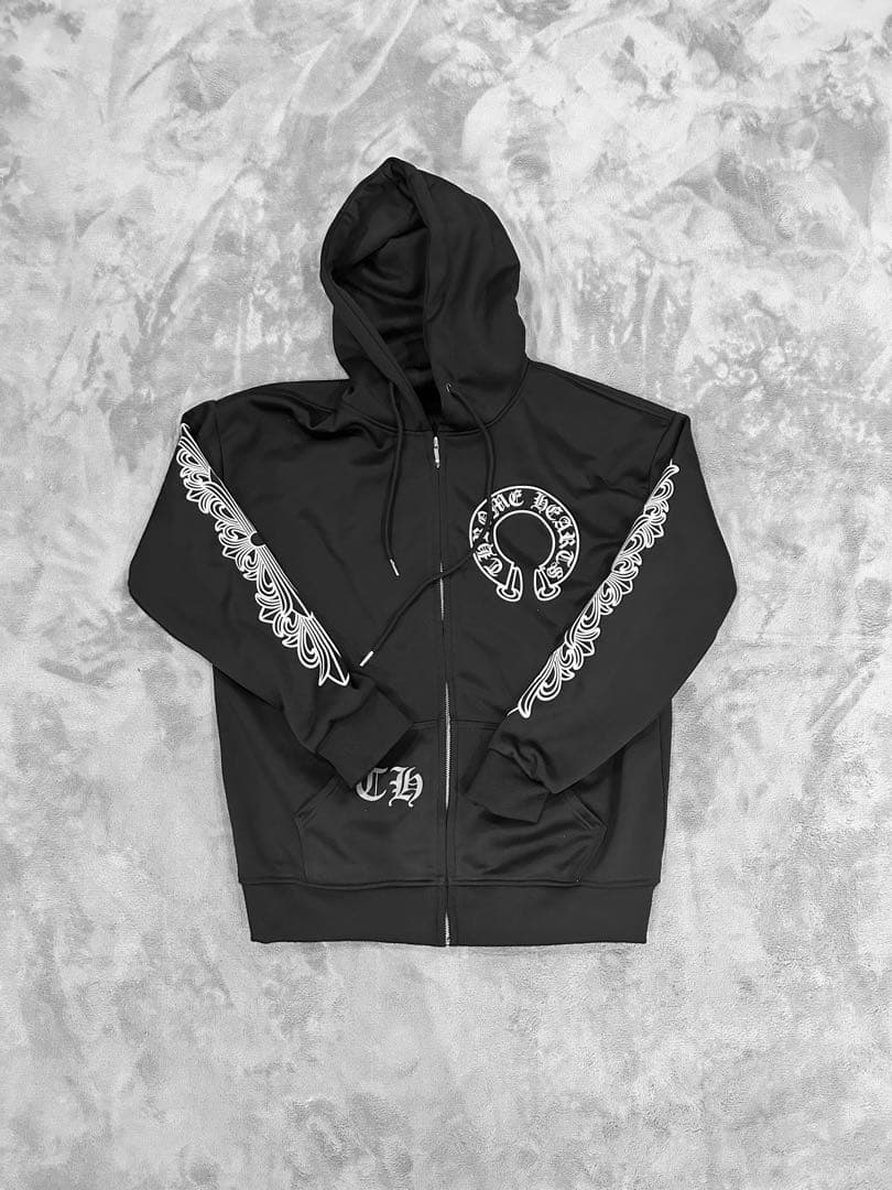 CHROME HEARTS ブラックパーカー 値下げ可能
