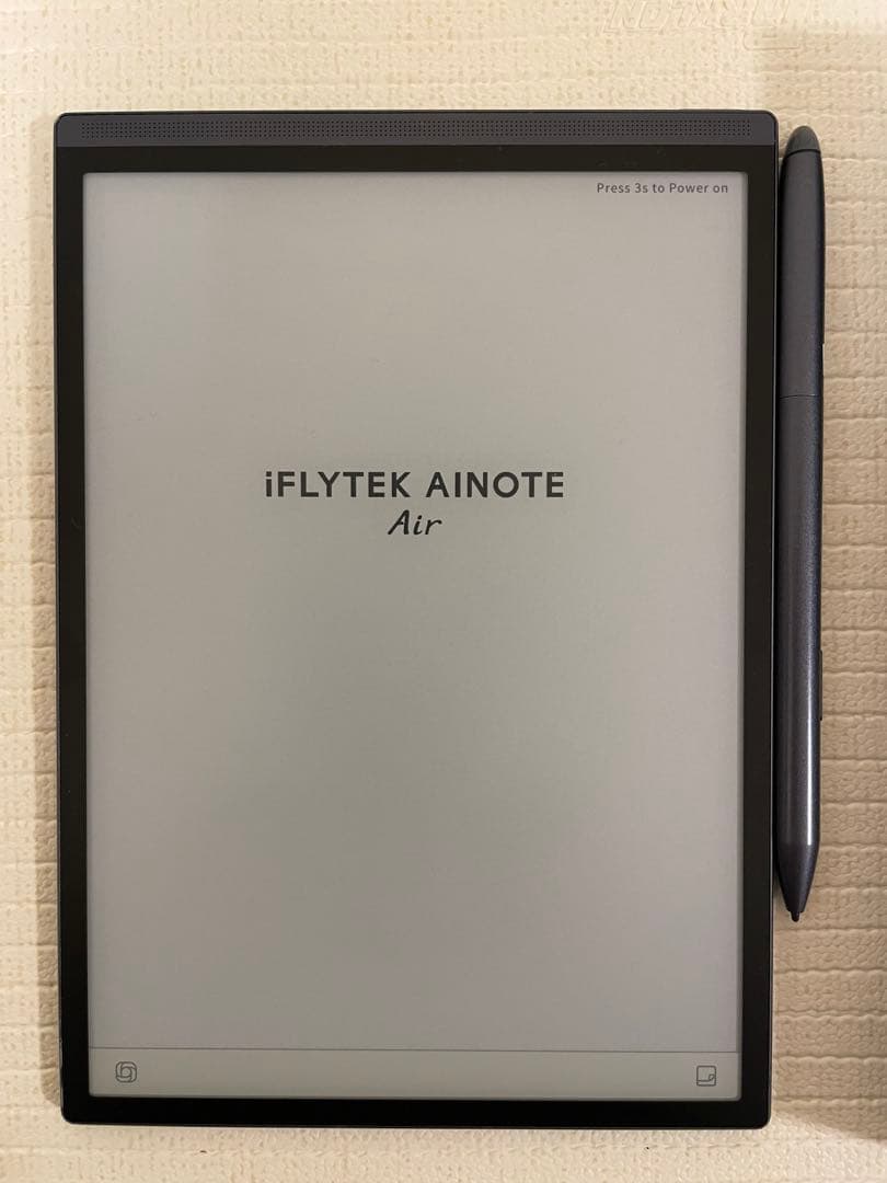 iFLYTEK AINOTE Air 本体 スタイラスペン付き 電子ペーパー